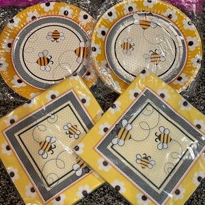 Party plates and napkins